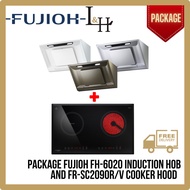 [BUNDLE] FUJIOH FH-6020 Induction Hob And FR-SC2090R/V 900MM Chimmey Cooker Hood