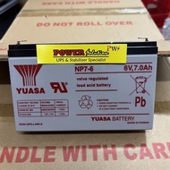 Yuasa Dry Battery 6V7ah Most Wholesale