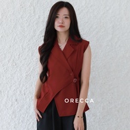 ORECCA - Harper Top Women's Office Top Work Top Modest Top