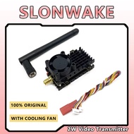 Over 20Km Range 5.8Ghz 2W FPV VTX Wireless Image Video Transmitter 5.8G 2000mW 48CH For FPV Long Ran