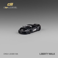 (READY STOCK) CM Model - CM64 - LB488 - INA 1:64 LBWK F488 - Matte Black - Exclusive Ver.