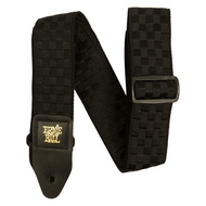 ERNIE BALL ERNIE BALL 5341 Guitar Strap JACQUARD BLACK CHECKERS