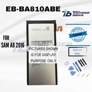 Thunder Drive Battery Compatible For SAM A8 2016 EB-BA810ABE