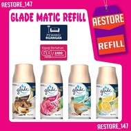 Glade Matic Peony And Berry Bliss Refill Ocean Escape/ Lemon/ Vanilla & Oud wood/ 146 Gr (Refill Ref