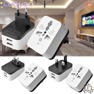 LUOYAO 1pc Travel Adapter Travel Accessory Power Charger Europe European Outlet Connector
