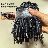 30cm-5m DC 3.5x1.35mm Male to Female Power Extension Cable 22AWG 3A Charging Adapter for Camera  MY2