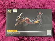 全新 Tiny 微影 1/12 BMW Fire Motorcycle HK Fire Services 香港消防處 消防電單車模型