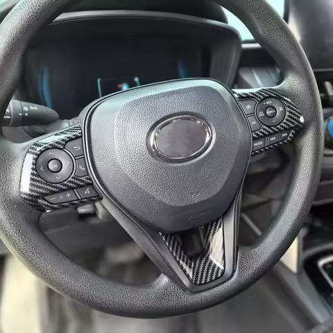 ABS Car steering wheel glitter protective cover For Toyota RAV4 XA50 / Corolla E210 / Corolla Cross 