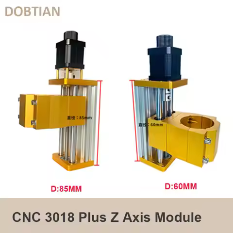 CNC 3018 Plus Z Axis Module Aluminum 52mm Z Axis Sliding Table Support 300W/500W Spindle Apply For N