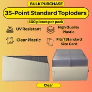 (Bulk) 3"x4" Toploader High Quality 35PT Standard Toploader