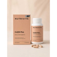 Nutrivita CoQ10 Plus With PQQ 30S 1BOT I Power Up Your Heart I Energy Booster I Fights fatigue & fre