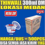 Thinwall DM 300ml Per Dus Rata Mangkok Sld Buah Semua Jasa Kirim Medan