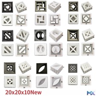 Breeze Block Concrete Mould，Hollow Partition Wall Block Mould，Acuan Blok Dinding Sempadan Cement Hol