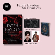 [Limited Stock] Hardcover Novel Fateh Hayden Mr Heartless - Cik Bawang [Ready Stock]