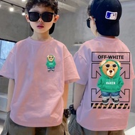 2026【220G 100%Cotton】 NELLY children's t shirt round neck 100% Premium cotton unisex size 2/3 to 12/