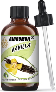 Vanilla Bean Essential Oil Warm Scented Oils Perfume Diffuser Candle Making Aroma Refill Wick Scent 