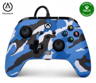 PowerA - Xbox Series X|S 加強版有線手柄 - 藍色迷彩