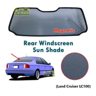 Rear Windscreen Sun Shade Toyota Land Cruiser LC100