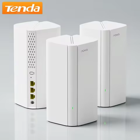 Tenda AX3000 WiFi6 Mesh System MX12 Wireless Router Wi-Fi 6 Mesh WiFi Router up to 7000 sq.ft. Wifi 