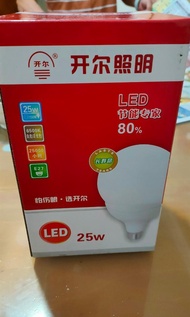 25W LED E27 light bulb warm white
