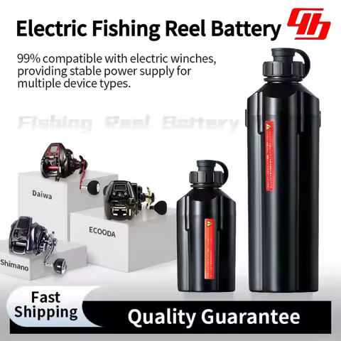 NO DISPLAY 3500mAh 7000mAh Electric Reel Battery Fishing Reels with multiple chargers for Daiwa,Shim