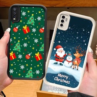 BR-43 Merry Christmas Soft Silicone Casing for VIVO Y20 Y20i Y11S S1 Y20S Y12S iQOO 13 V19 V50 Lite 