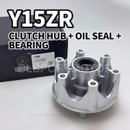 YAMAHA Y15ZR CLUTCH HUB + OIL SEAL + BEARING Y15 ZR YSUKU SPROCKET HUB SPOKET