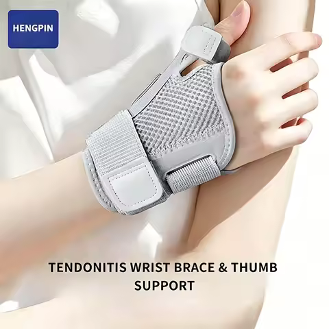 Thumb Wrist Brace Support Splint Adjustable Wrist Guard for Tendonitis Tenosynovitis Arthritis Pain 