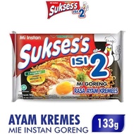 mie sukses isi 2 rasa ayam kremes 1dus/karton-mie sukses isi 2 rasa soto mie 1 dus/karton