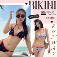 BIKINI RUNWAY Cherry Swimsuit Stretch Fabric Comfortable To Wear Available In Sizes S-L | Weight 38-