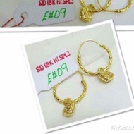 18k Saudi Gold Earrings