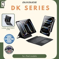 DUX DK Magnetic Keyboard Flip Case for iPad Air 11 13 2025 Pro Air 11 13 2024 Pro 12.9 11 10.5 Air 3