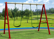 270x140x200cm GARDEN SWINGs TEXTILENE FOR OUTDOOR & BROWN furniture double egg chair kerusi taman ro