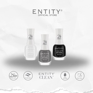 Entity Clean Breathable Nail Lacquer - Black/White/Grey (15ml)