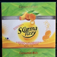 SCURMA FIZZY viên sủi tinh chất nghệ nano curcumin