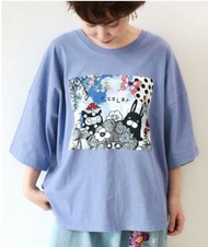 🦋全新日本Scolar 多色ScoLar角色系列貼花 T 恤*132615*🦋