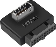 lilila-ree USB 3.2 Gen 1 to USB 3.2 Gen 2 Header Adapter, USB 3.1 Type-E Key-A to USB 3.0 20 Pin Hea