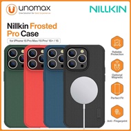 Case iphone 15 Pro Max / 15 Pro / 15 Plus / 15 Nillkin Frosted Pro Hybrid Casing iphone 15 case ipho
