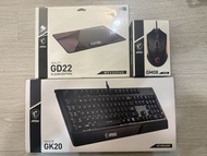 MSI 滑鼠 鍵盤 滑鼠墊
