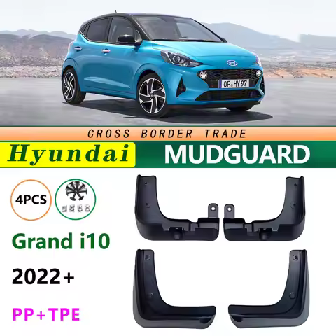 For Hyundai Grand i10 i10 Sedan Hatchback 2022-2026 Mud Flaps OE Style Splash Guards Set of 4 Perfec