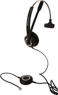 Spracht Zum RJ9หูฟังแบบมีสายหูเดียวสำหรับศัพท์ตั้งโต๊ะชุดหูฟังศัพท์สากลสำหรับศัพท์สำนักงานทำงานร่วมก