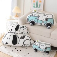snoopy 史努比 史路比 peanuts 頸枕 車枕 車用 公仔 頭枕 車載 靠墊 cushion 攬枕 抱枕 汽車 禮物 送禮