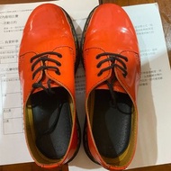 Dr. Martens 光面3孔馬丁鞋 皮鞋 紅色