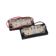 DD-1 Set   6 String Alnico Humbucker Pickup for LP Guitar Accessories Chrome Cover KR(Origin)
