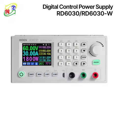 RD RIDEN RD6030 60V 30A DC DC Voltage Step-down Stabilized Lab Power Supply Module Buck Adjustable C