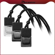 [Phenovo] 3pcs Hanging Car Diffuser Bottle Car Air Freshener Diffuser Decoration Reusable Pendant Re