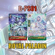 Vanguard set D-PS01 Clan Royal Paladin 2 Types Foil Art m2510 0350