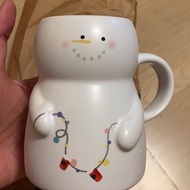 Starbucks snowman mug Christmas 12oz