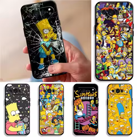 Fun S-simpsons Funda Phone Cover Case for Google Pixel 10A 8a 9a 10 9 Pro XL 6 7 8 Pro 7a 6a