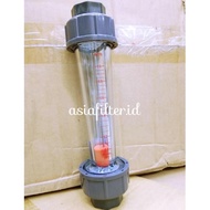 1 Meter Cubic Per Hour Water Flow Meter Rotameter Water Flow Inline Pipe